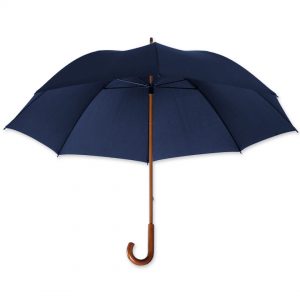 Dieser Regenschirm eignet sich besonders gut für Hotels und ist mit eigenem Logo bedruckbar.