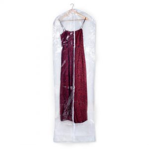 Transparent Bridal Gown Cover – 1750 (60 x 185 x 20 cm, transparent)