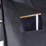 Custodie per abiti con maniglie – 3446 (65 x 120 x 6 cm, nero)