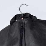 Housse pour vêtement avec poignées – 3446 (65 x 120 x 6 cm, noir)